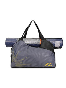 Nivia - Yoga Bag 3.0 (Grey and Yellow)