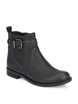 Delize - Womens Black Ankle Boots