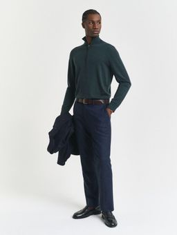 GANT - Men Green Wool Regular Fit Sweater