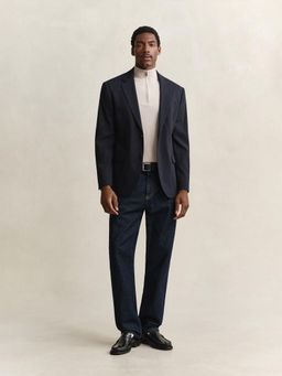GANT - Men Beige Wool Regular Fit Sweater