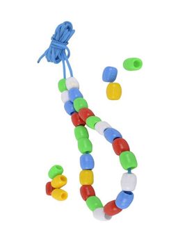 Skillofun - Beads Plastic Cylindrical