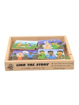 Skillofun - Link The Story Two Fish & A Frog Puzzle