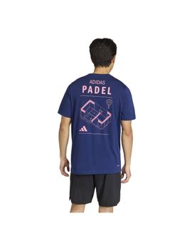 adidas - Navy Blue M Padel Cat G T-Shirt