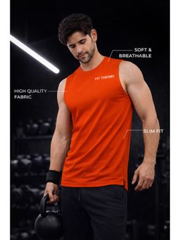 The Fit Theory - Rust Tank Top