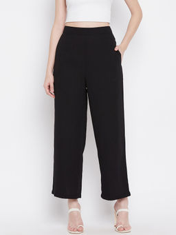 Magre - Black Wide Leg Pants