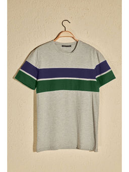 Trendyol - Man Grey T-Shirt