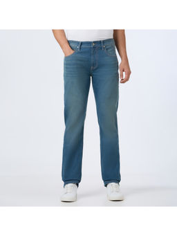 Pepe Jeans - Men Blue Mid Rise Straight Fit Jeans