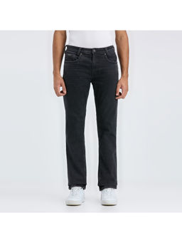 Pepe Jeans - Men Black Mid Rise Straight Fit Jeans