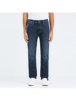Pepe Jeans - Men Blue Mid Rise Straight Fit Jeans