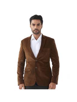 Raymond - Slim Corduroy Dark Brown Blazer