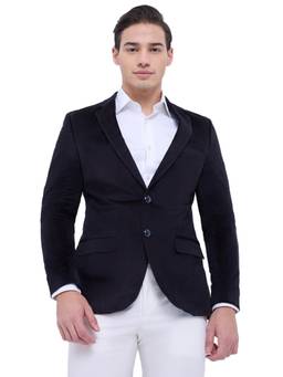 Raymond - Contemporary Fit Solid Black Blazer