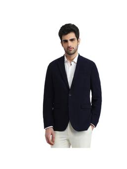 Raymond - Regular Corduroy Navy Blue Blazer