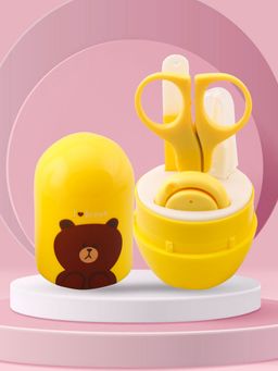 Baby Moo - Bff Bear Yellow Nail Clipper Set