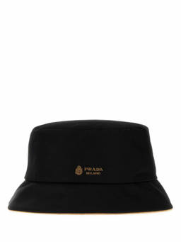 PRADA - Black Reversible Bucket Hat