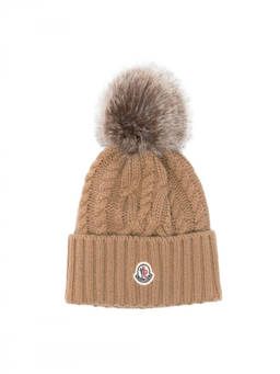 Moncler - Khaki Knitted Beanie
