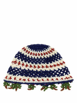 Alanui - Blue Crochet Beanie