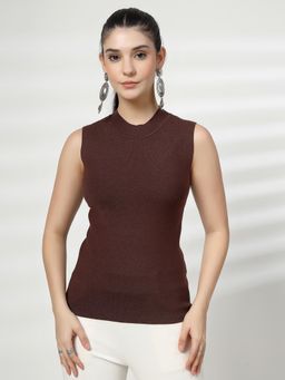 Mafadeny - Women Sleeveless Knit Top
