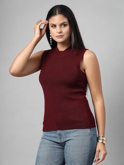 Mafadeny - Women Sleeveless Knit Top