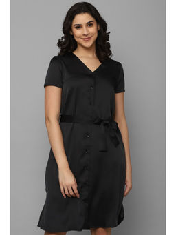 Allen Solly - Women Black Solid Casual Dress (Set of 2)