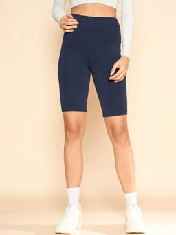 COLOR CAPITAL - Women Navy Blue Cycling Shorts