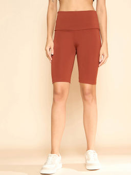 COLOR CAPITAL - Women Rust Cycling Shorts
