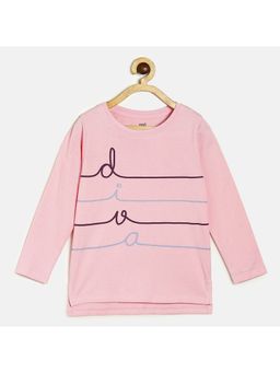 MINI KLUB - Kids Girls Pink Knit Top