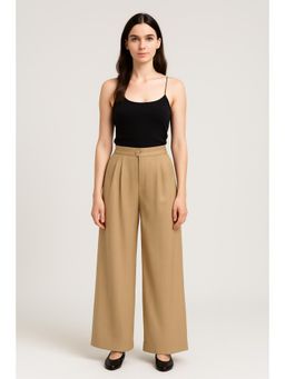 Cider - Striped High Waist Wide Leg Pants