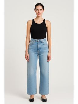 Cider - Yoney Denim Solid Straight Leg Jeans