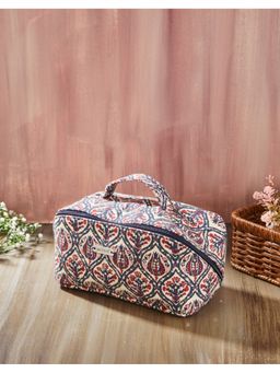 Fabindia - Printed Cotton Toiletery Bag