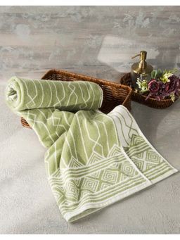 Fabindia - Green Woven Cotton Pile