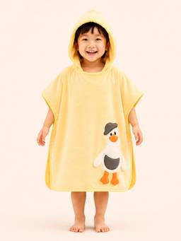 The Gharnish - Premium Hooded Bath Poncho Bathrobe