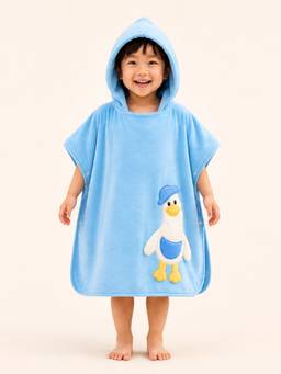 The Gharnish - Premium Hooded Bath Poncho Bathrobe