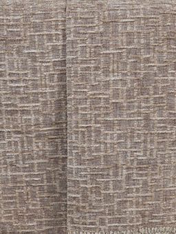 Saral Home - Chenille 1 Seater Throw Set of 2 (Beige, 140 x 125 cm)