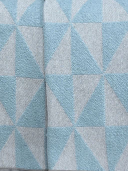 Saral Home - Soft Meri Sofa throw Blue