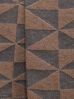 Saral Home - Soft Meri Sofa throw Brown