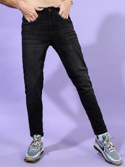 HIGHLANDER - Men Solid Heavy Fade Stretchable Jeans