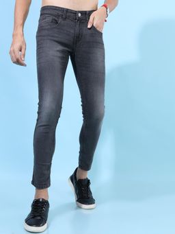 HIGHLANDER - Men Solid Light Fade Stretchable Jeans