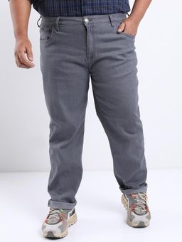 HIGHLANDER - Men Plus Size Solid Stretchable Jeans