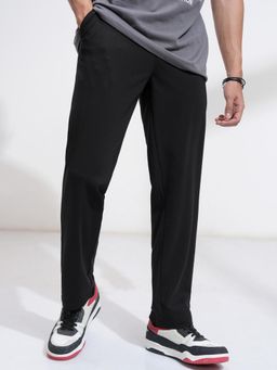 HIGHLANDER - Men Relaxed Fit Knitted Solid Trackpant