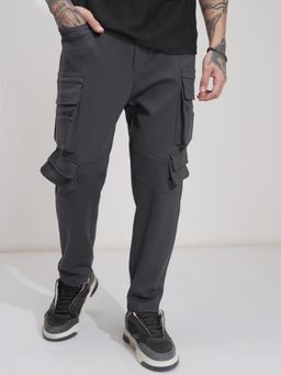 HIGHLANDER - Men Comfort Solid Straight Trackpant