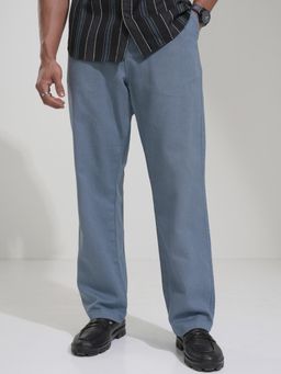 HIGHLANDER - Men High-Rise Straight Fit Trouser
