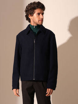 Selected - Blue Zipped Jacket