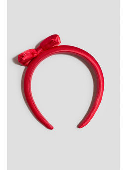 H&M - Girls Red Bow-Detail Alice Band