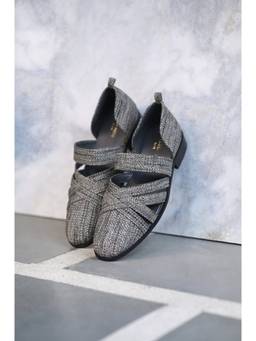 Coral Haze - Grey Nawab Sandals