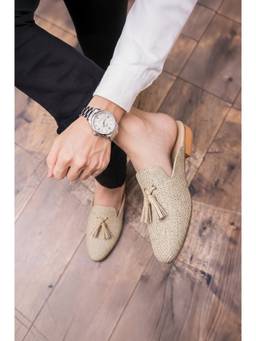 Coral Haze - Beige Cobain Mules