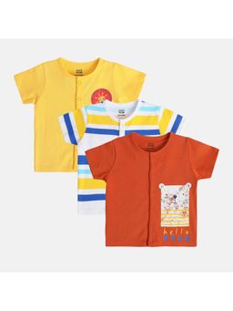 MINI KLUB - Boys Multi-Color Front Open Vest