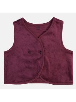 MINI KLUB - Girls Purple Gilet Jacket