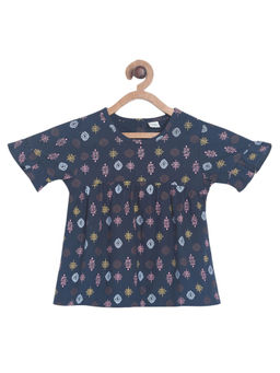 MINI KLUB - Girls Multi-Color Woven Top