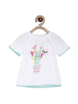 MINI KLUB - Girls White Top and Shorts (0-3 Months)