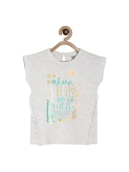 MINI KLUB - Girls Grey Knit Top